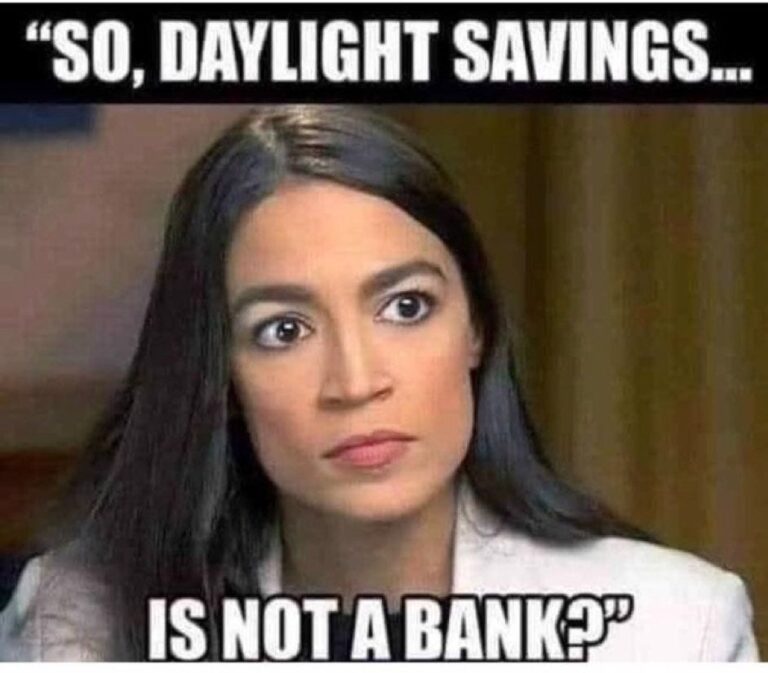 daylight savings isn't a bank?