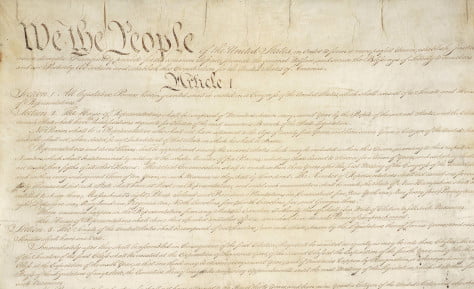 Constitution on Parchment